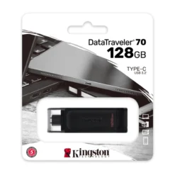 Kingston DataTraveler 70 USB Stick - 128GB (Type-C)
