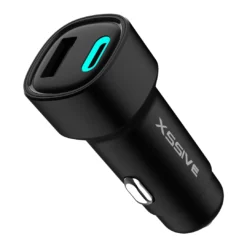Xssive 48W PD+QC3.0 Fast Car Charger XSS-CC40 - Zwart