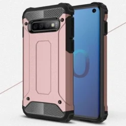 Xssive Anti Shock Back Cover Samsung Galaxy S10 Plus - Rose Goud