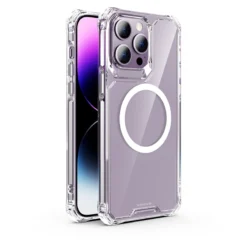 Xssive Anti Shock Case geschikt voor Magsafe iPhone 12 Pro Max - Clear