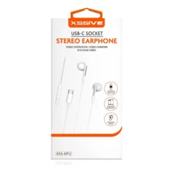 Xssive Stereo Headphones Type-C XSS-EP12- Wit