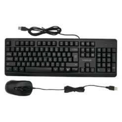 Xssive XSS-KMSET2 WIRED Keyboard & Mouse Combo QWERTY