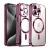 iPhone 15 Pro MAX MagSafe Wireless Charging Case - Pink