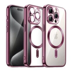 iPhone 15 Pro MagSafe Wireless Charging Case - Pink