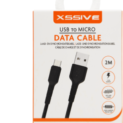 Xssive Micro USB Cable 2m XSS-PVC200M - Zwart