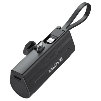 Xssive Premium Mini Powerbank for USB-C incl. Cable 5000mAh XSS-PB31C