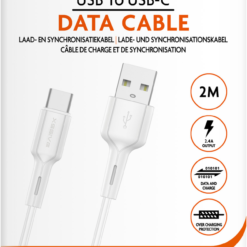Xssive USB Cable Type-C 2m XSS-PVC200C - Wit